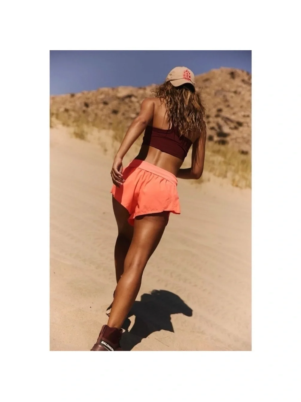 New Free People Movement Carpe Diem Shorts Neon Coral XL